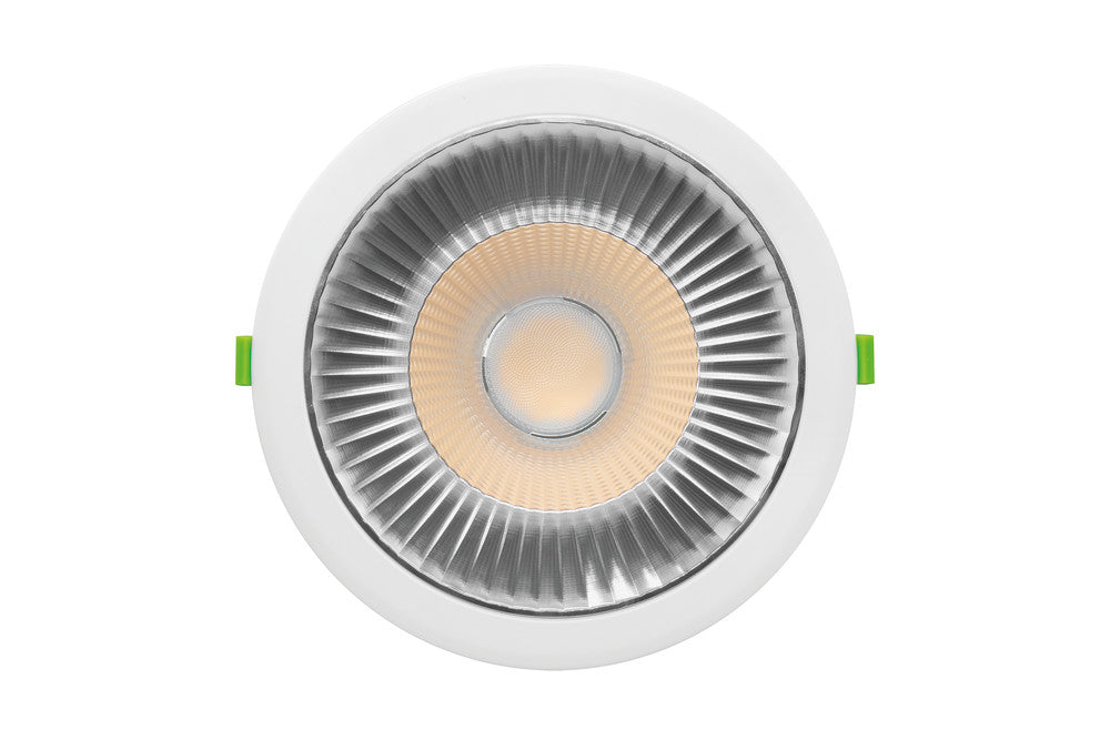 RECESS PLUS 200MM CUTOUT 35W 4200LM 120LM/W CCT ADJUSTABLE 3000/4000K 55 BEAM IP54 NON DIMM 220-240V - ILDL230RP001