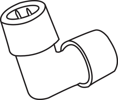 Connector for rope lights GIVRO-90L