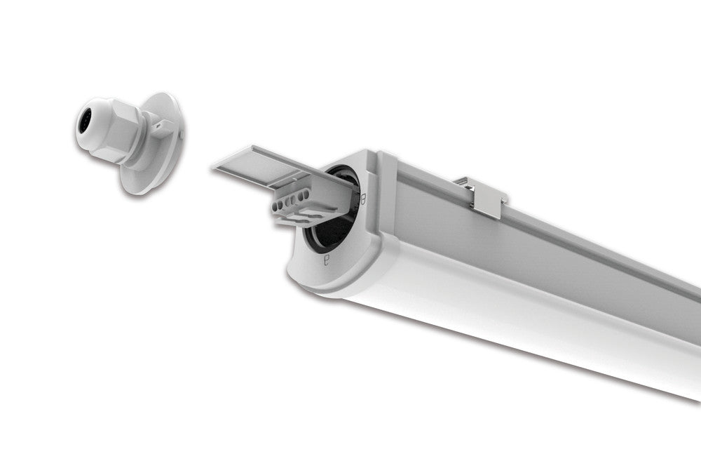 6FT TOUGHSHELL+ MW IP66 IK10 60W 9000LM 4000K 120 BEAM ANGLE 150LM/W NON-DIMM-LINKABLE RAPID CONNECT EASY-FIT - ILBTX029