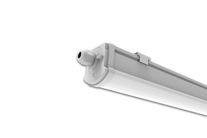 4FT TOUGHSHELL+ IP66 IK10 26W/32W/38W - 3900LM/4800LM/5700LM 4000K 120 BEAM ANGLE 150LM/W NON-DIMM-LINKABLE RAPID CONNECT EASY-FIT - ILBTX081