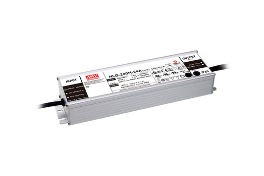 CONSTANT VOLTAGE DRIVER 240W 48VDC IP65 NON-DIMM 90-305V INPUT - HLG-240H-48A