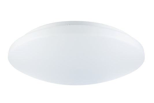 VALUE+ CEILING/WALL LIGHT 338MM DIA IP44 1600LM 16W 3000K 120 BEAM NON-DIMM INTEGRAL - ILBHE080