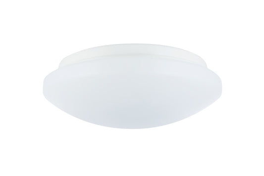VALUE+ CEILING/WALL LIGHT 238MM DIA IP44 800LM 8W 3000K 120 BEAM NON-DIMM INTEGRAL - ILBHE078