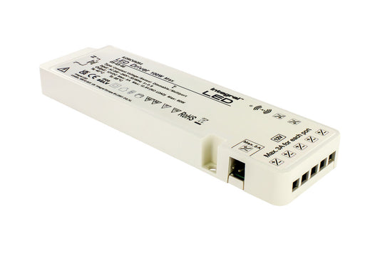 CONSTANT VOLTAGE MULTIPORT (7+1) DRIVER SENSOR DIMMABLE 100W MAX 12VDC IP20 200-240V INPUT UK PLUG - ILDRCVA091