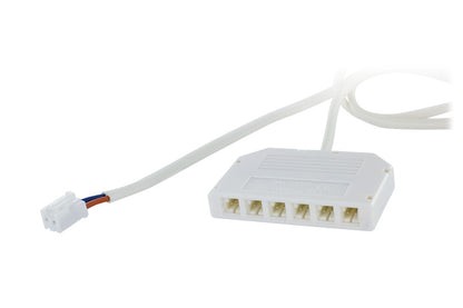 24V CHANNEL SPLITTER 6 PORTS 5A MAX OVERALL 2PIN 2.54MM 3A MAX PER PORT VH3.96 2PIN CLIP - ILDRAA126