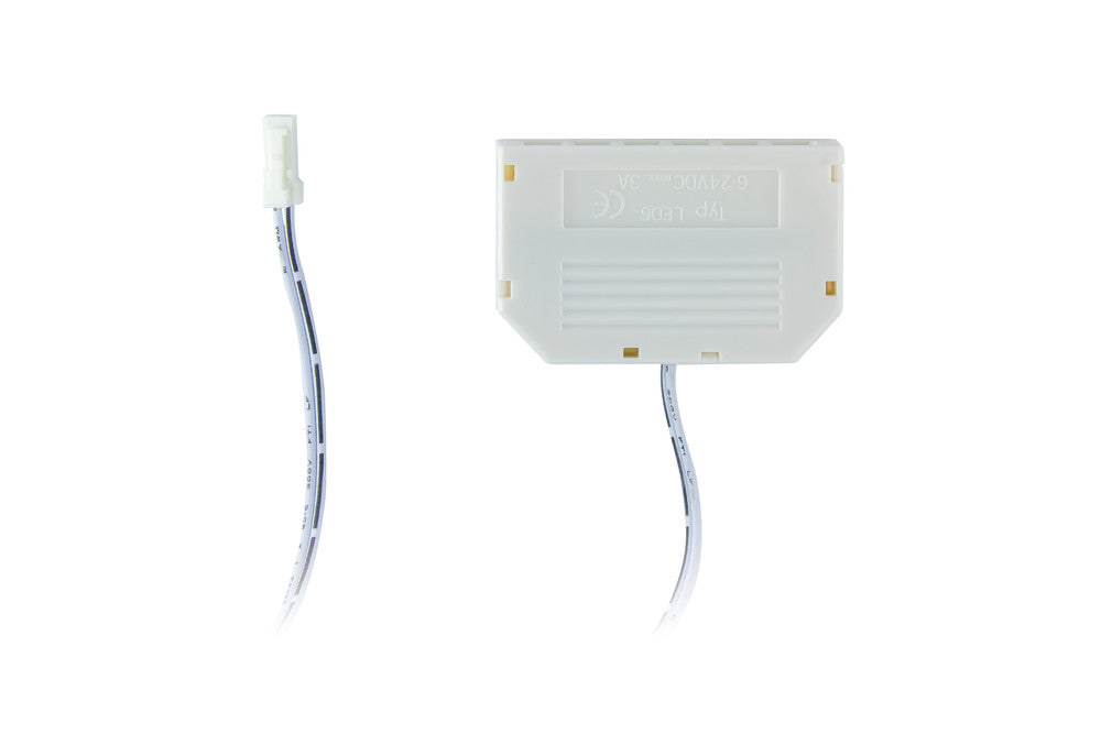 24V CHANNEL SPLITTER 6 PORT 2PIN 2.54MM WHITE CLIP 3A MAX - ILDRAA125