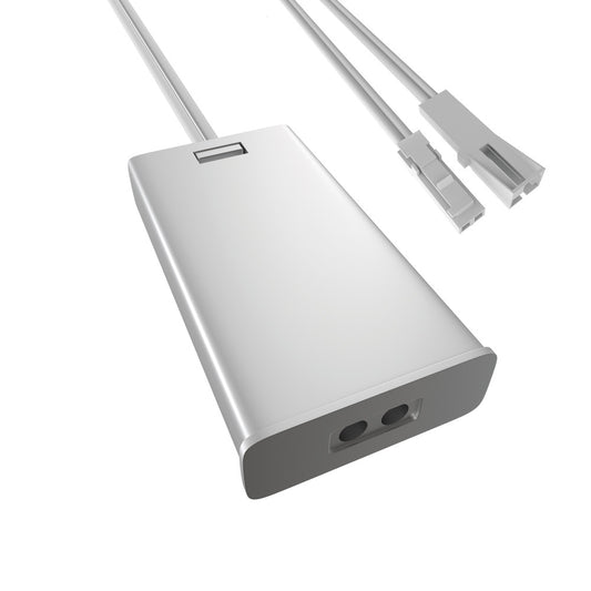 24V CHANNEL SENSOR IR DOOR ON/OFF SURFACE MOUNTED WITH 2PIN 2.54MM WHITE CLIP INLINE CONNECTOR FOR STRIP OR LIGHT 1.5M 2.5A MAX - ILDRAA114