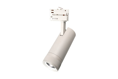 FOCUSPRO 15W WHITE LED SPOT LIGHT NON-DIMMABLE ZOOMABLE BEAM ANGLE 20-55 DEG TRACK MOUNTED 3 CIRCUIT 4000K 164MM CRI90 1050LM 86LM/W 220-240V - ILTSL014