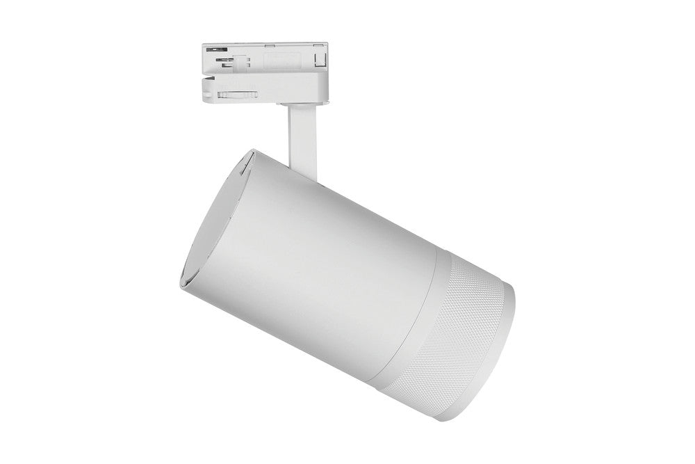 FOCUSPRO 32W WHITE LED SPOT LIGHT NON-DIMMABLE ZOOMABLE BEAM ANGLE 16-42 DEG TRACK MOUNTED 3 CIRCUIT 3000K 182MM CRI90 1958LM 80LM/W 220-240V - ILTSL012