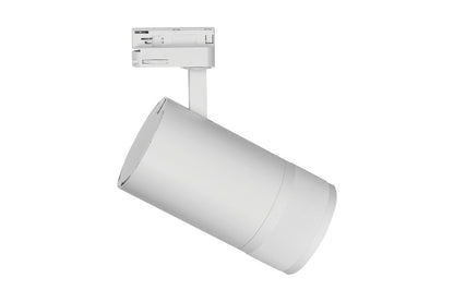 FOCUSPRO 32W WHITE LED SPOT LIGHT NON-DIMMABLE ZOOMABLE BEAM ANGLE 16-42 DEG TRACK MOUNTED 3 CIRCUIT 3000K 182MM CRI90 1958LM 80LM/W 220-240V - ILTSL012