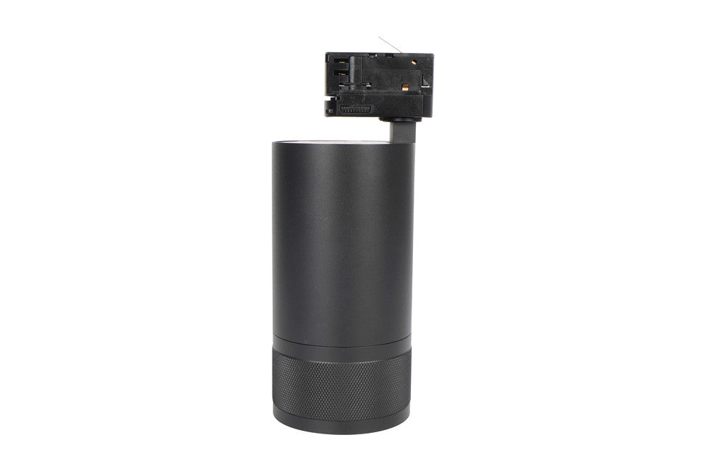 FOCUSPRO 32W BLACK LED SPOT LIGHT NON-DIMMABLE ZOOMABLE BEAM ANGLE 16-42 DEG TRACK MOUNTED 3 CIRCUIT 4000K 182MM CRI90 1958LM 80LM/W 220-240V - ILTSL008