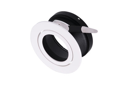 ACCENTPLUS DOWNLIGHT FOR LED GU10 55MM CUTOUT IP20 WHITE 20 DEG TWO SIDES TILTABLE - ILDL55N013