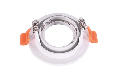 ACCENTPLUS DOWNLIGHT FOR LED GU10 75MM CUTOUT IP20 WHITE ROUND 55 DEG TWO SIDES TILTABLE - ILDL75N010