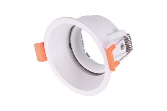 ACCENTPLUS DOWNLIGHT FOR LED GU10 72MM CUTOUT IP20 WHITE ROUND 30 DEG TWO SIDES TILTABLE - ILDL72N009