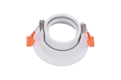 ACCENTPLUS DOWNLIGHT FOR LED GU10 70MM CUTOUT IP20 WHITE FRONT ENTRY 20 DEG TWO SIDES TILTABLE - ILDL70N012