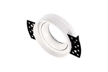 ACCENTPLUS DOWNLIGHT FOR LED GU10 80MM CUTOUT IP20 PLASTER IN WHITE 40 DEG TWO SIDES TILTABLE - ILDL75N014