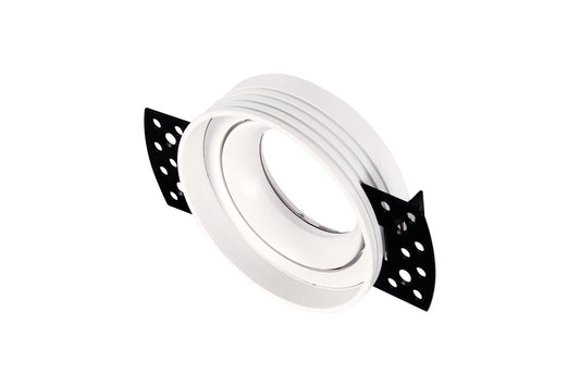 ACCENTPLUS DOWNLIGHT FOR LED GU10 80MM CUTOUT IP20 PLASTER IN WHITE 40 DEG TWO SIDES TILTABLE - ILDL75N014