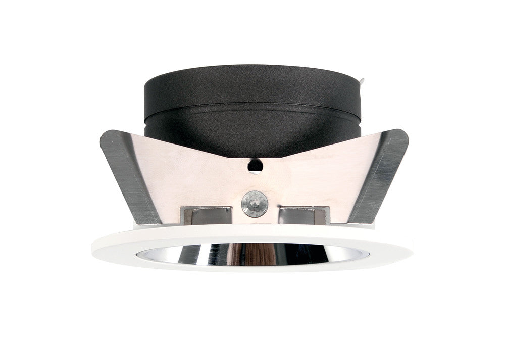 ACCENTPLUS DOWNLIGHT FOR LED GU10 65MM CUTOUT IP20 MIRROR BLACK ROUND FRONT ENTRY 20 DEG ONE SIDE TILTABLE - ILDL65N011