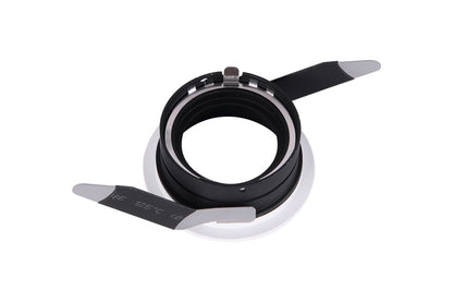 ACCENTPLUS DOWNLIGHT FOR LED GU10 60MM CUTOUT IP20 MATTE BLACK ROUND - ILDL60N003