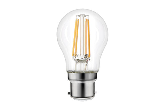 OMNI FILAMENT GOLF BALL BULB B22 470LM 3.4W 2700K DIMMABLE 320 BEAM CLEAR INTEGRAL - ILGOLFB22DC062