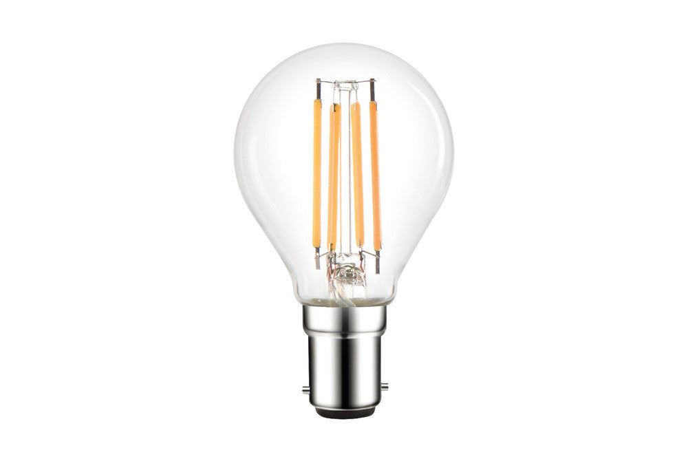 OMNI FILAMENT GOLF BALL BULB B15 470LM 3.4W 2700K DIMMABLE 320 BEAM CLEAR INTEGRAL - ILGOLFB15DC063