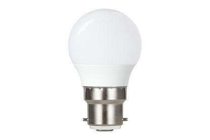 GOLF BALL BULB B22 470LM 4.2W 2700K DIMMABLE 240 BEAM FROSTED INTEGRAL - ILGOLFB22DC057