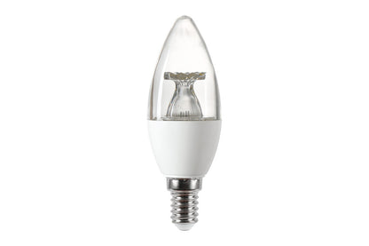 CANDLE BULB E14 470LM 4.9W 5000K NON-DIMM 240 BEAM CLEAR INTEGRAL - ILCANDE14NF062