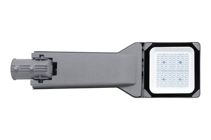 MATRIX MINI STREET LIGHT 4650LM 30W 4000K OPTIC-T2M IP66 34 TO 48MM DIA SPIGOT CLAMP NFC IK09 NEMA3 WITH CAP & AUTO-DISCONNECT RAL7037 - ILSLB001
