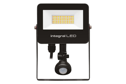 SUPER SLIM 2 FLOODLIGHT IP67 2000LM 20W TUYA 3000/4000/6500K PIR 120° DIMMABLE 100LM/W BLACK INTEGRAL - ILFLC251