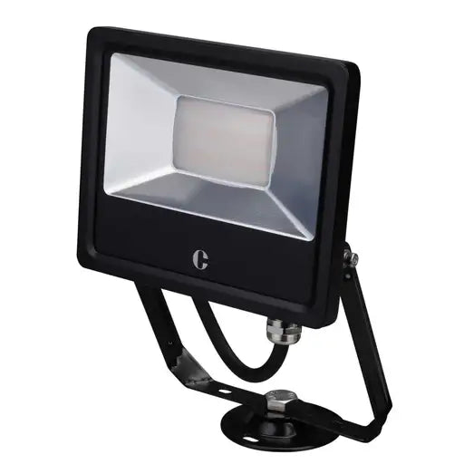 Collingwood 30W LED Tri-Colour Floodlight Black FLO3BXCS