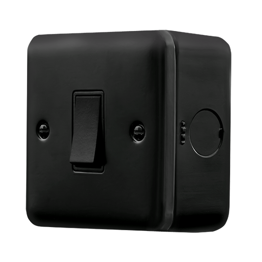 10AX 1 Gang 2 Way Plate Switch - Click MetalClad Pro Range