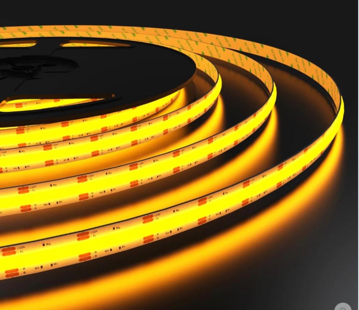 Amber COB LED Tape