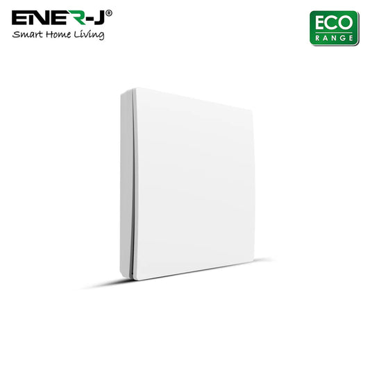 EnerJ 1 Gang Switch- Eco Range- White