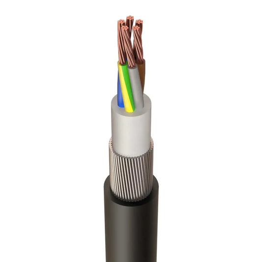 4mm² 5 Core PVC SWA XLPE Armoured Cable