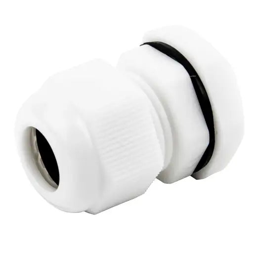 20mm Stuffing gland white 6mm-12mm