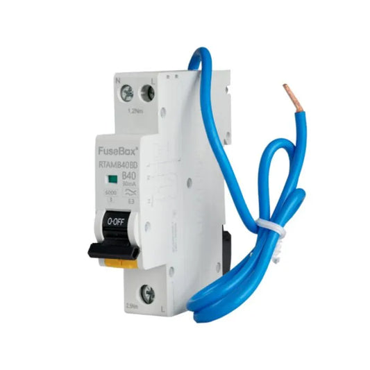MINI 40A B RCBO 1P+N (SW) 30mA 6kA TYPE A BI-DIRECTIONAL