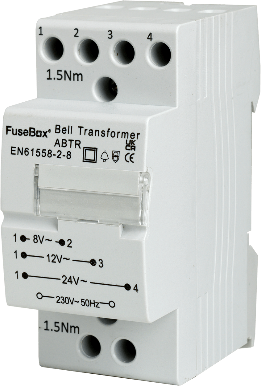 Fusebox BELL TRANSFORMER 230V 8V 1A ABTR