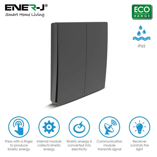 EnerJ 2g Wireless Switch- Eco- Black