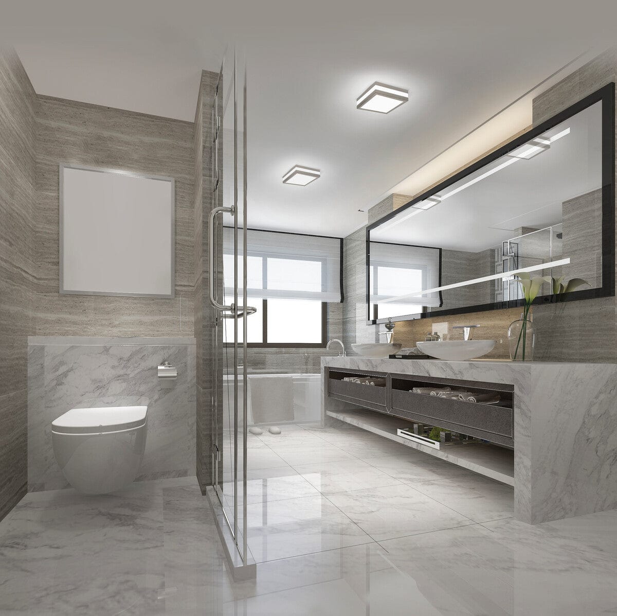 Kanlux Ceiling-mounted light fitting with replaceable light source JURBA DL 8981