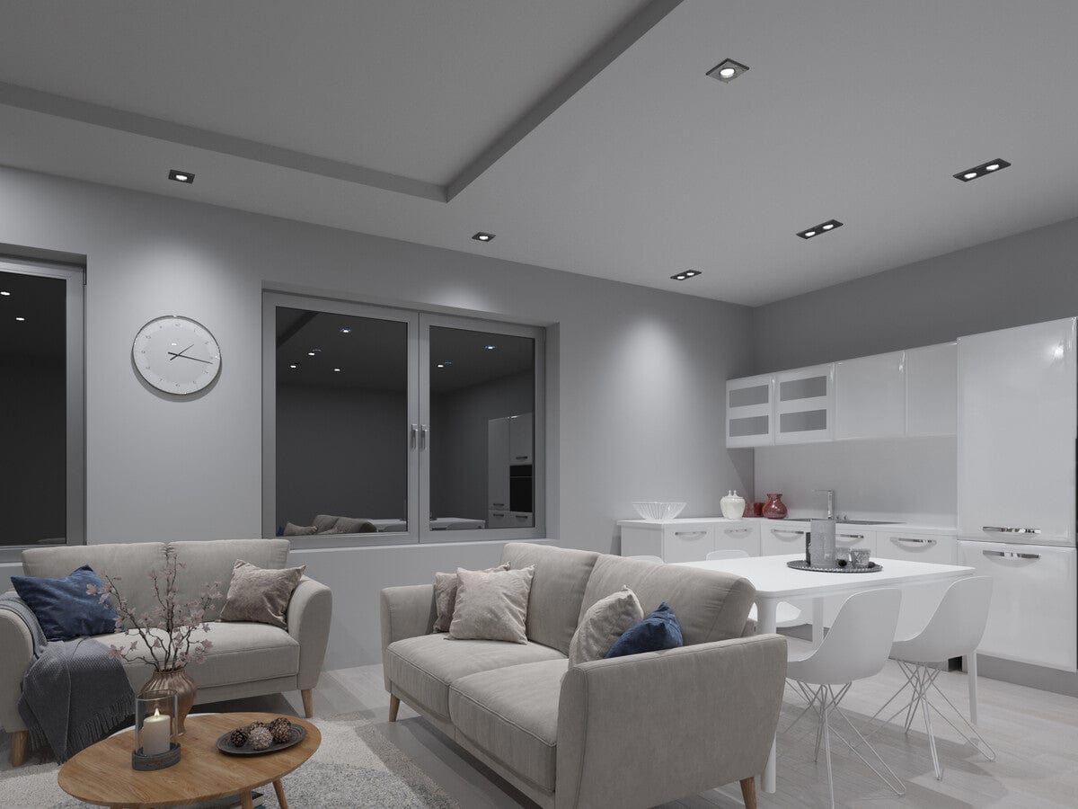 Kanlux Ceiling-mounted spotlight fitting MORTA 18510