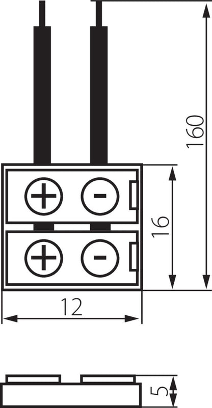 Kanlux Connector for LED tapes CONNECTOR 19032