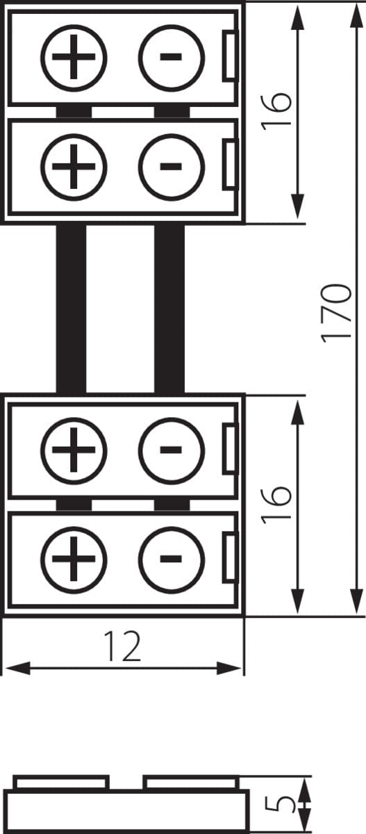Kanlux Connector for LED tapes CONNECTOR 19033