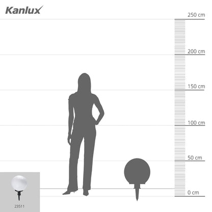 Kanlux Garden light fitting with replaceable light source IDAVA 23511