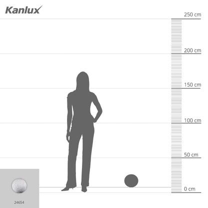 Kanlux Garden light fitting with replaceable light source STONO 24654