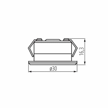 Kanlux LED mirror light fitting IMBER 23521