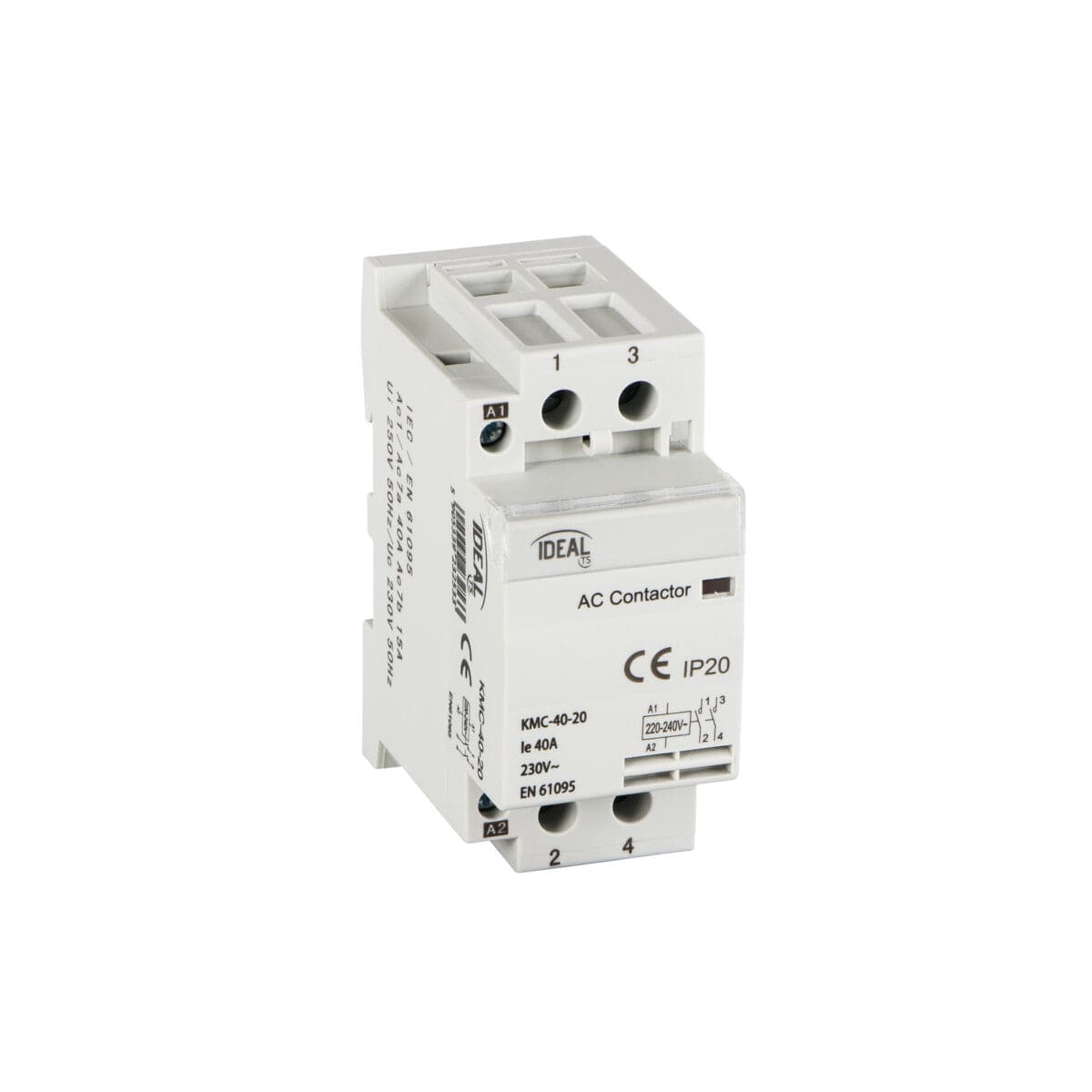 Kanlux Modular contactor, 230 VAC control voltage KMC 23253