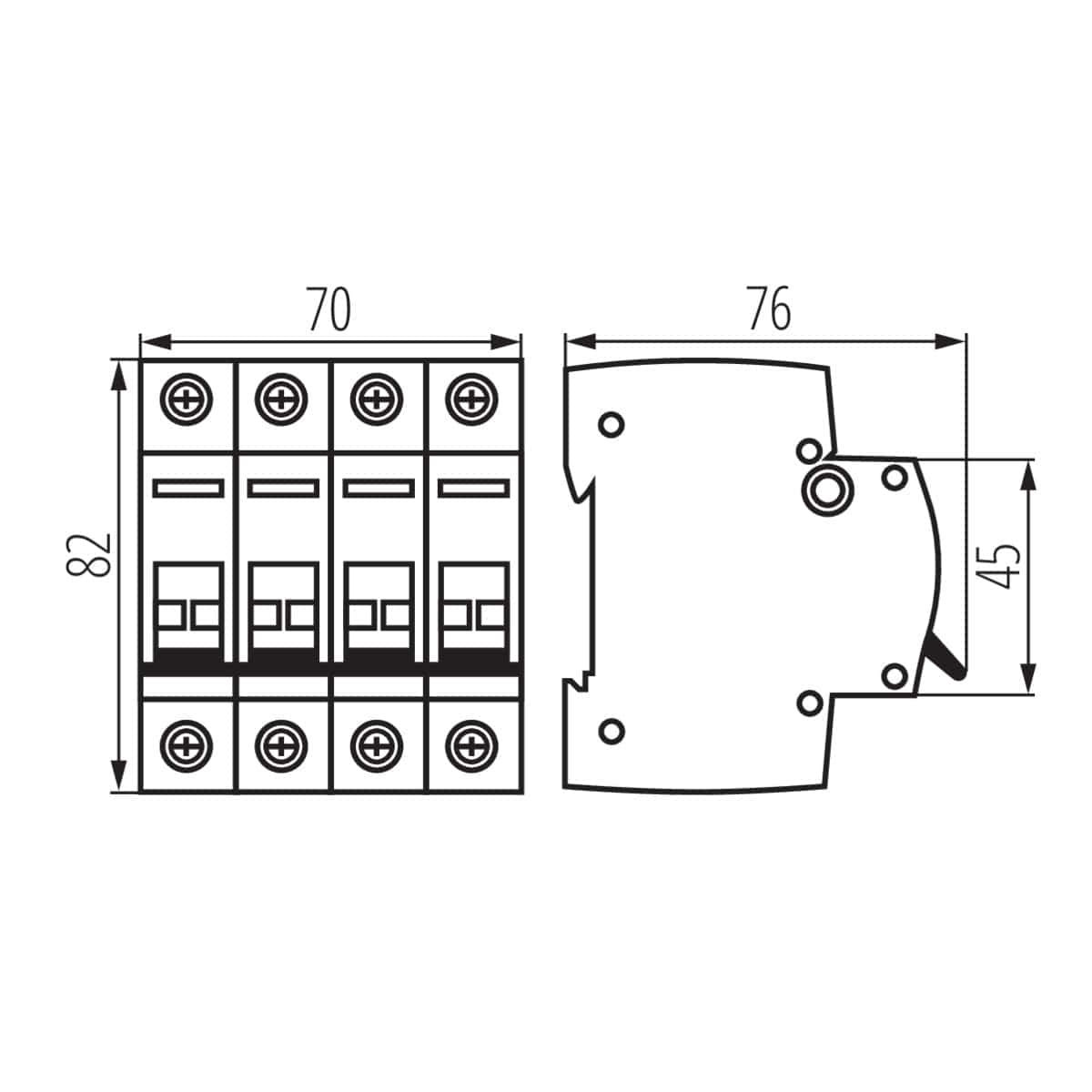 Kanlux Modular switch disconnector KMI 23237