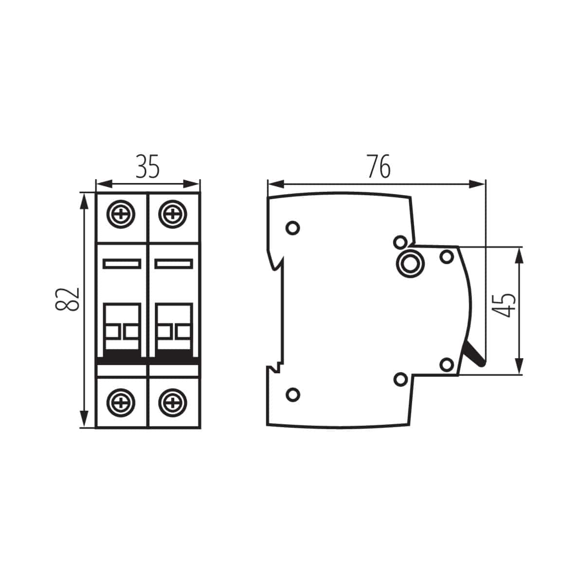 Kanlux Modular switch disconnector KMI 27254