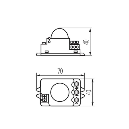 Kanlux MW motion sensor ROLF JQ 8822