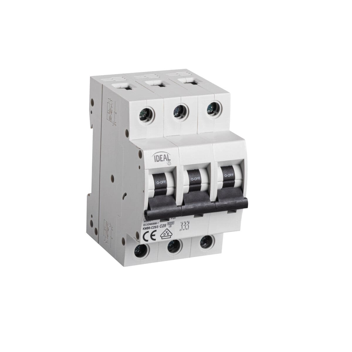 Kanlux Overcurrent circuit breaker, 3P KMB6 23148